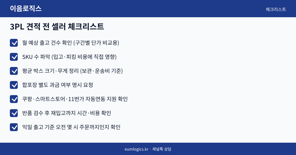 3PL 비용 구조 인포그래픽 3