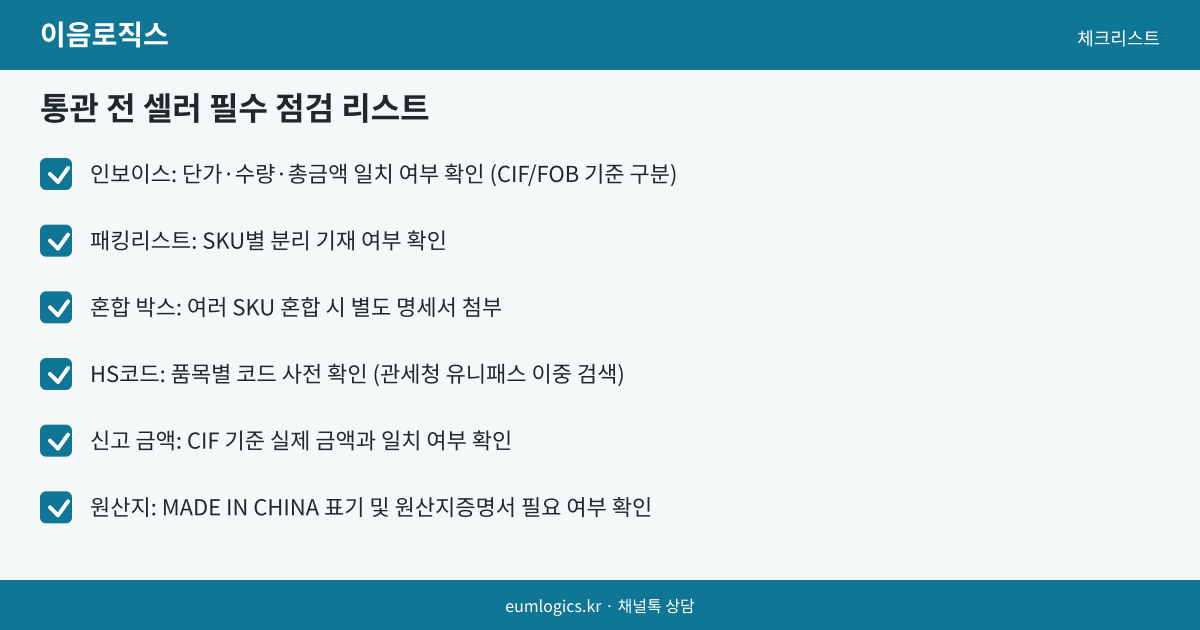 중국 LCL 혼적 통관 인포그래픽 3
